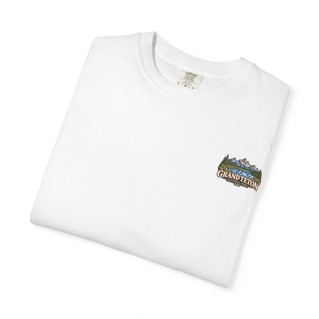 Grand Teton National Park Lake Reflection Graphic T-Shirt