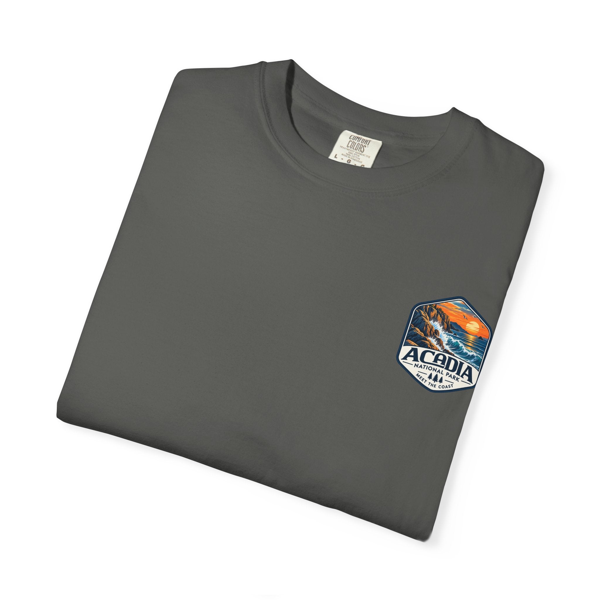Acadia National Park Rocky Coast Graphic T-Shirt