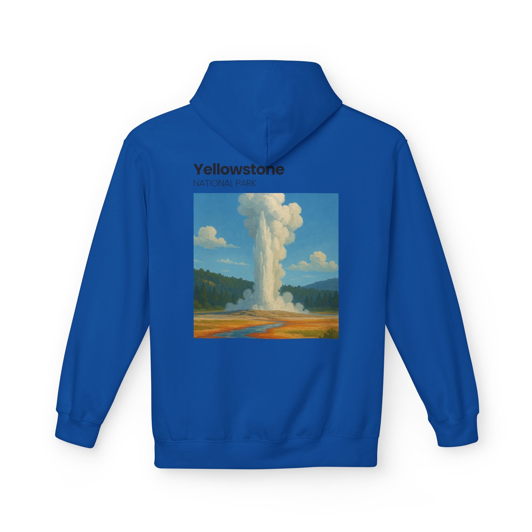 Yellowstone Geyser Hoodie | National Park Travel Pullover