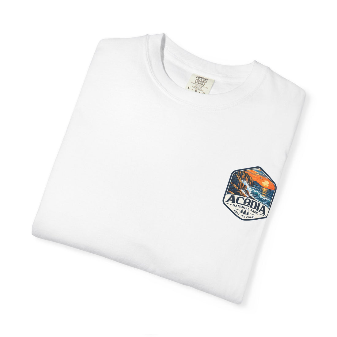 Acadia National Park Rocky Coast Graphic T-Shirt