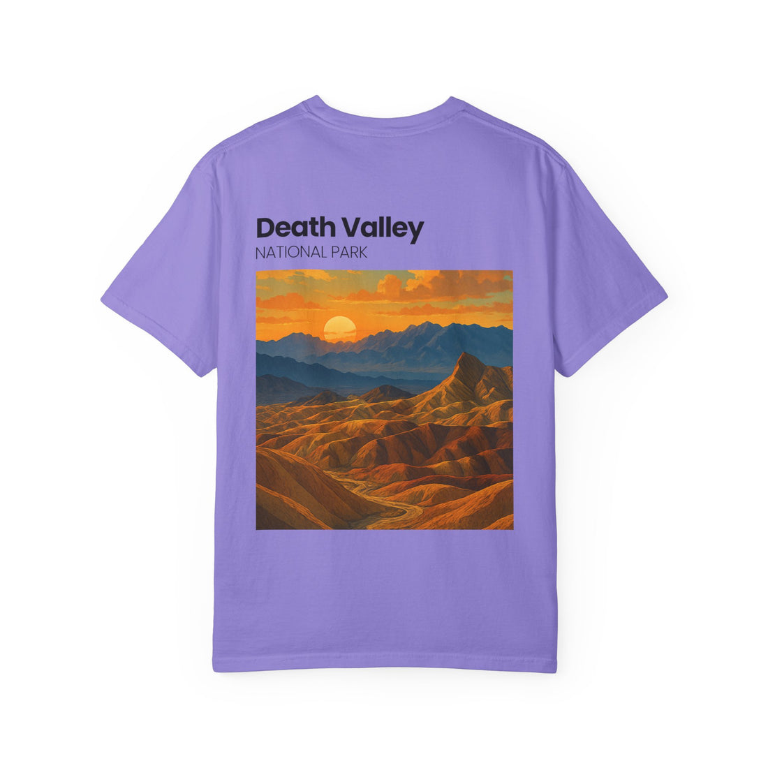 Death Valley National Park landscape T-Shirt | sunset desert scene