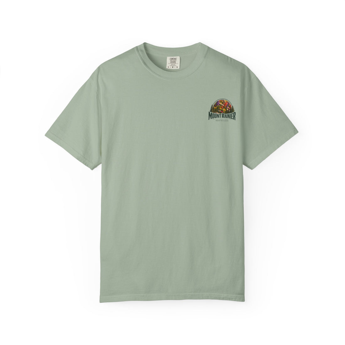 Mount Rainier National Park – Wildflower Meadow Graphic T-Shirt