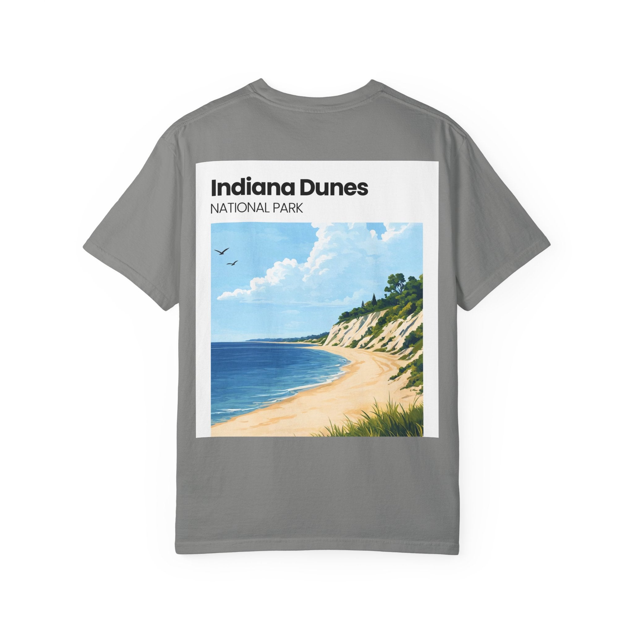 Indiana Dunes National Park Beach Scene T-Shirt | Scenic Nature Tee