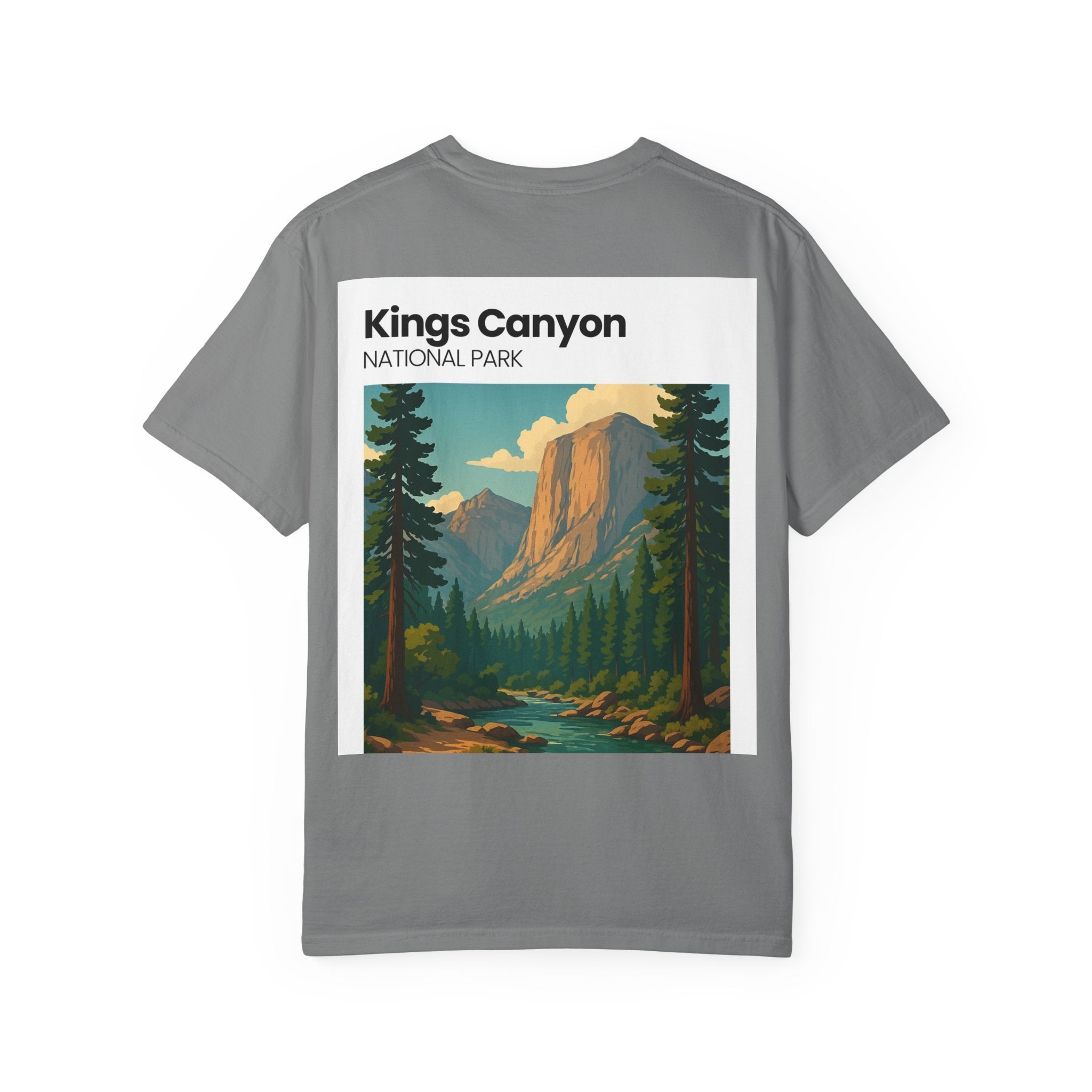 Kings Canyon National Park landscape T-Shirt | vintage park poster tee