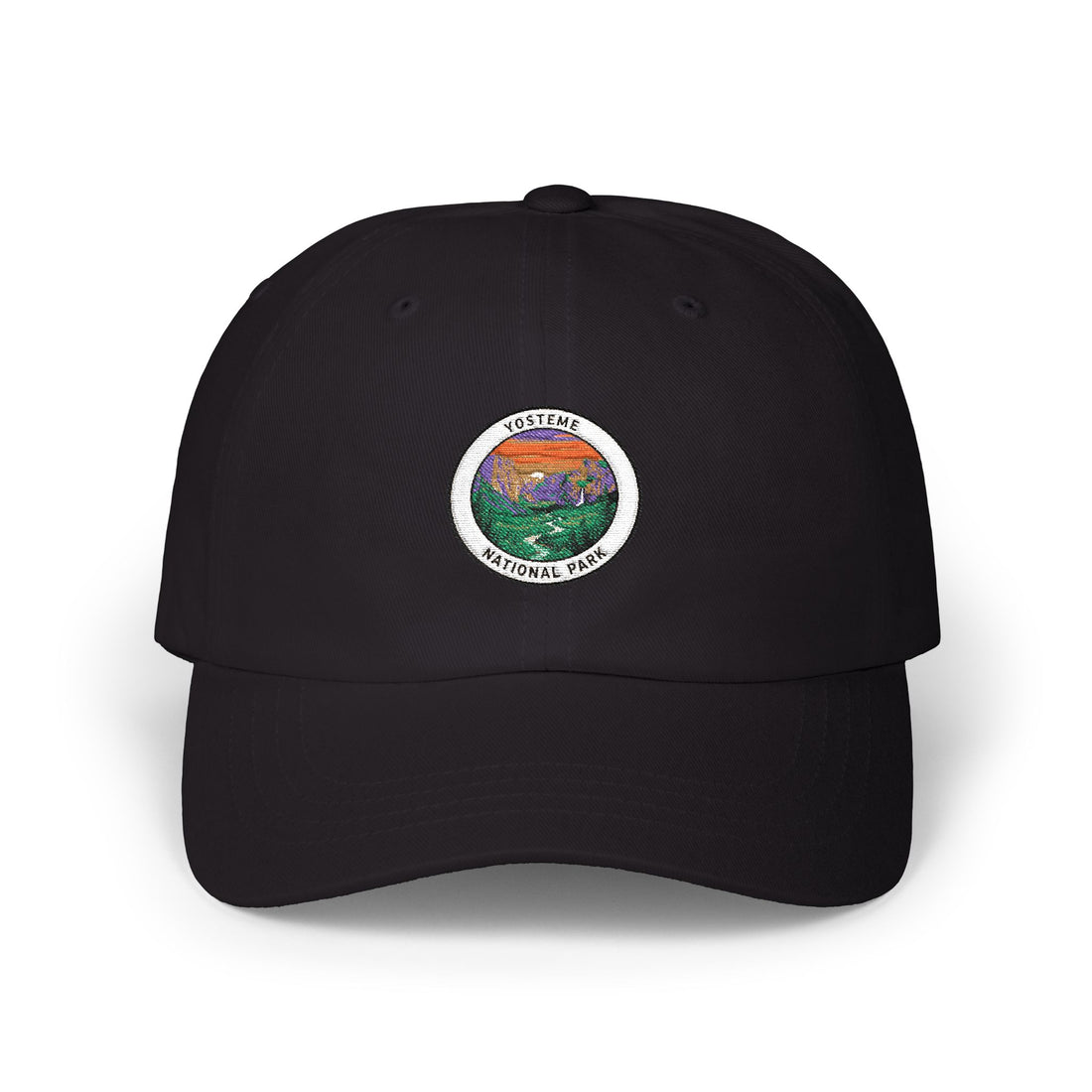 Yosemite National Park bison patch Dad Cap | Outdoor Travel Hat