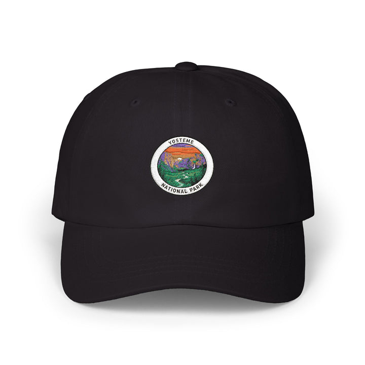 Yosemite National Park bison patch Dad Cap | Outdoor Travel Hat