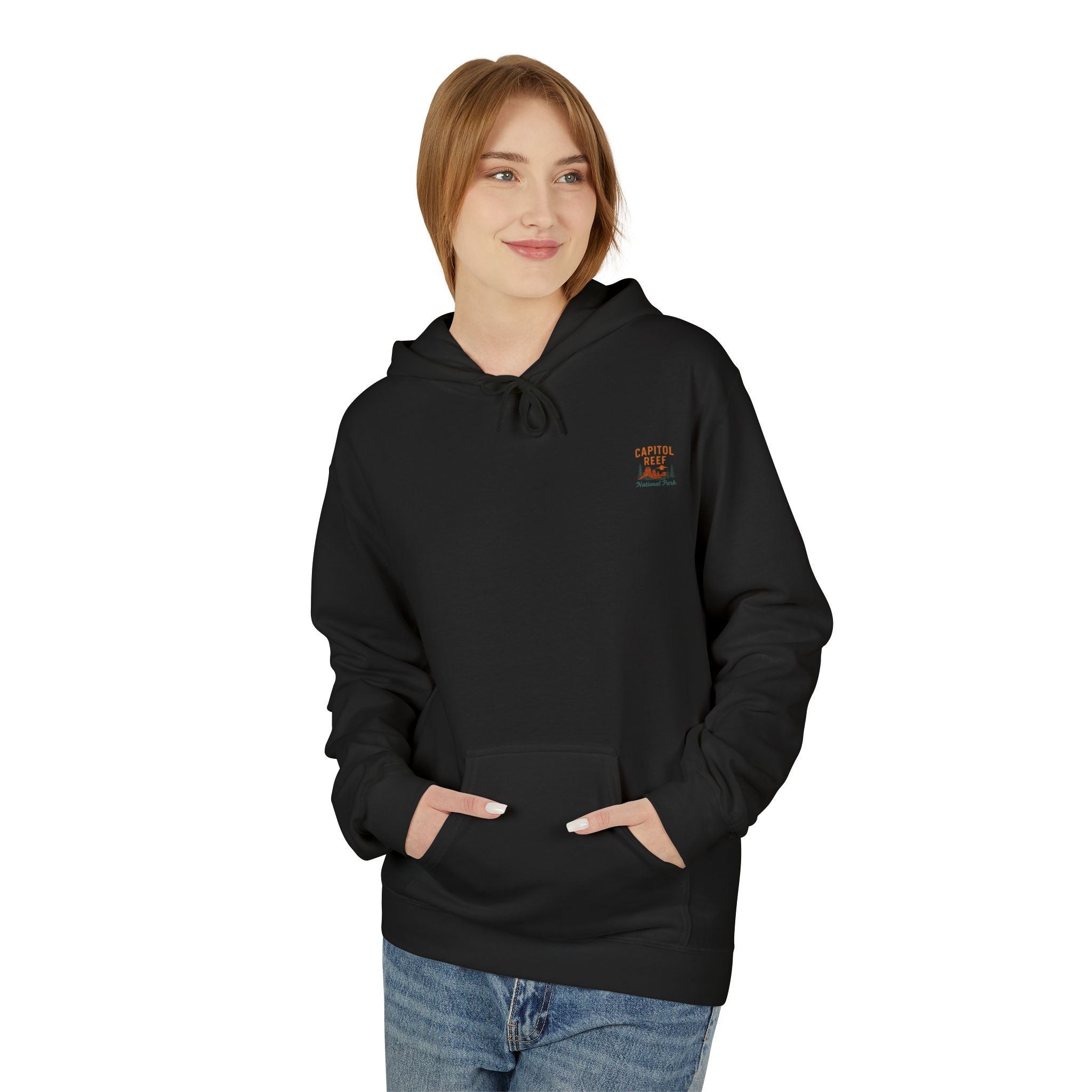 Capitol Reef National Park landscape Hoodie | Utah canyon scenic pullover