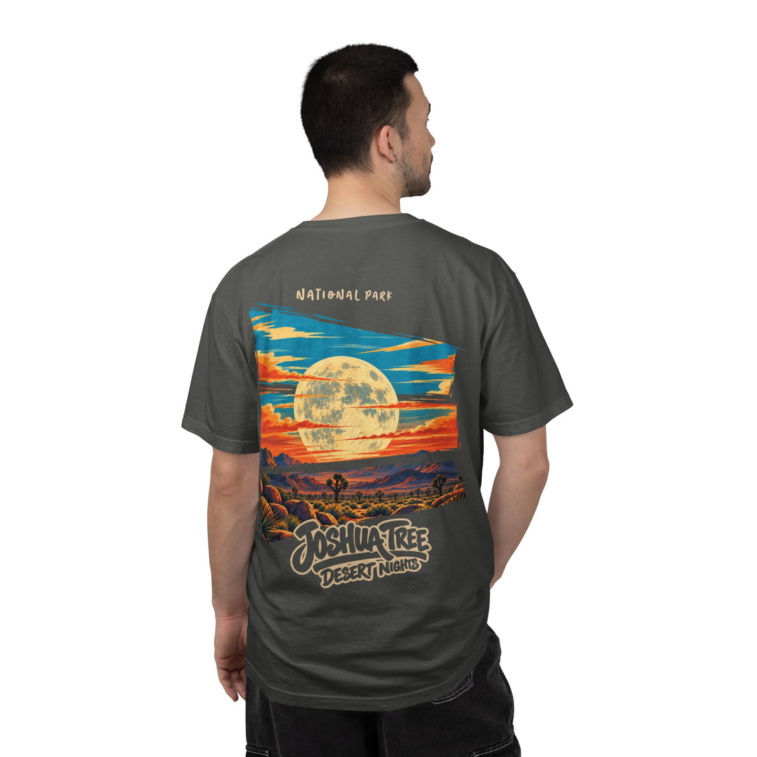 Joshua Tree National Park – Moon Graphic T-Shirt