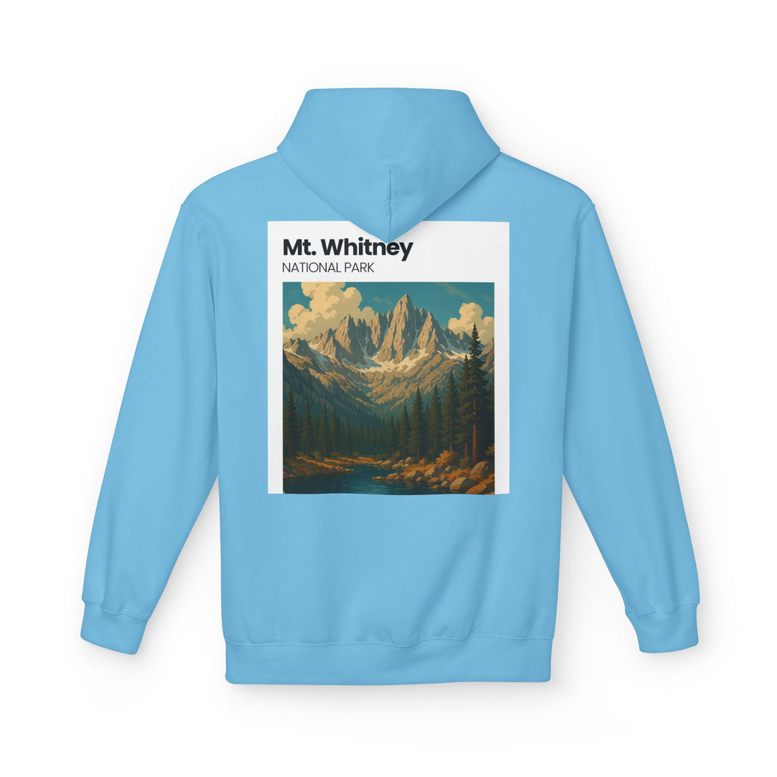 Mt. Whitney National Park hoodie | Mountain landscape sweatshirt