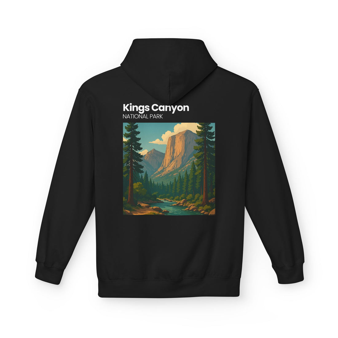 Kobuk Valley National Park landscape Hoodie | Vintage travel poster style
