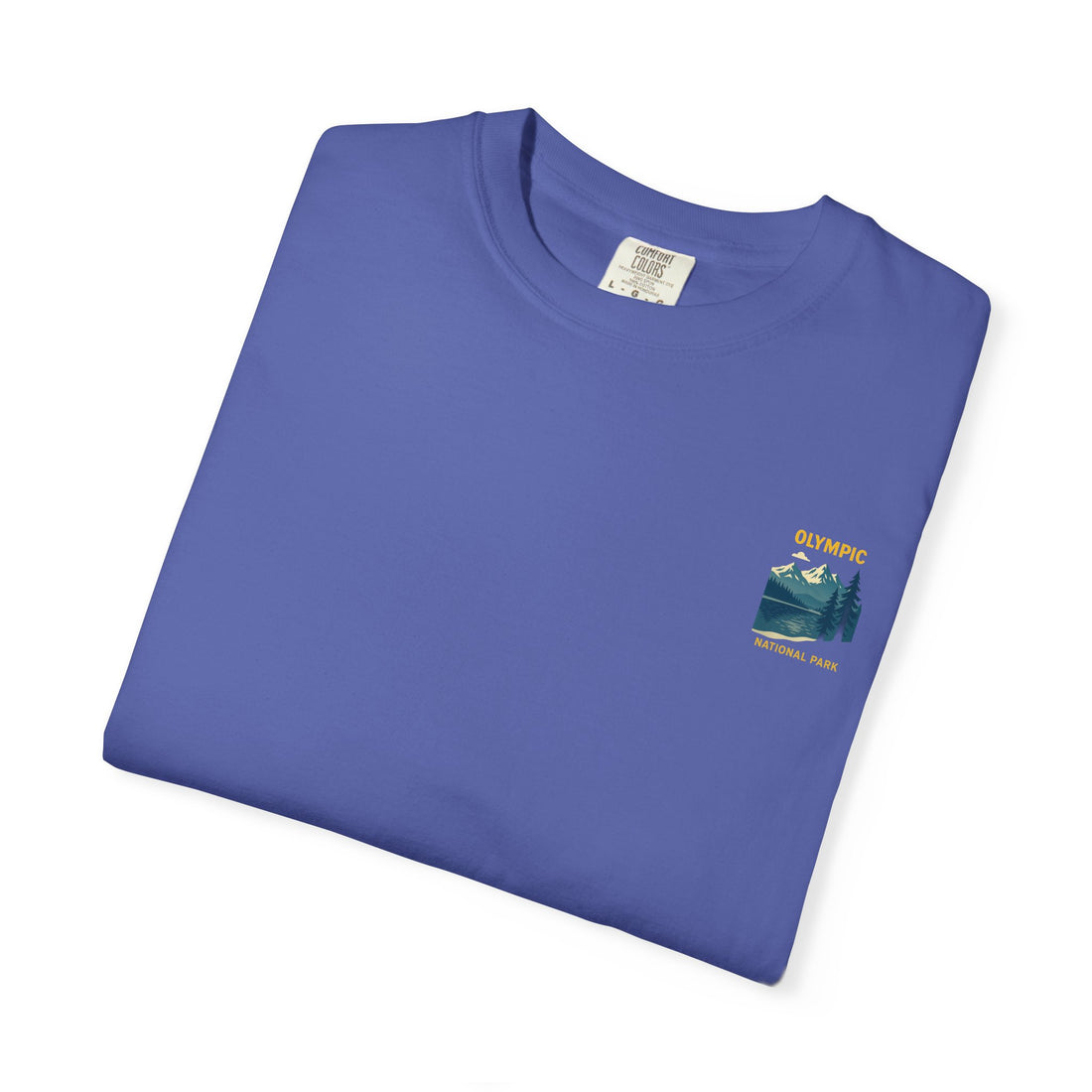 Olympic National Park landscape T-Shirt | mountain lake forest tee