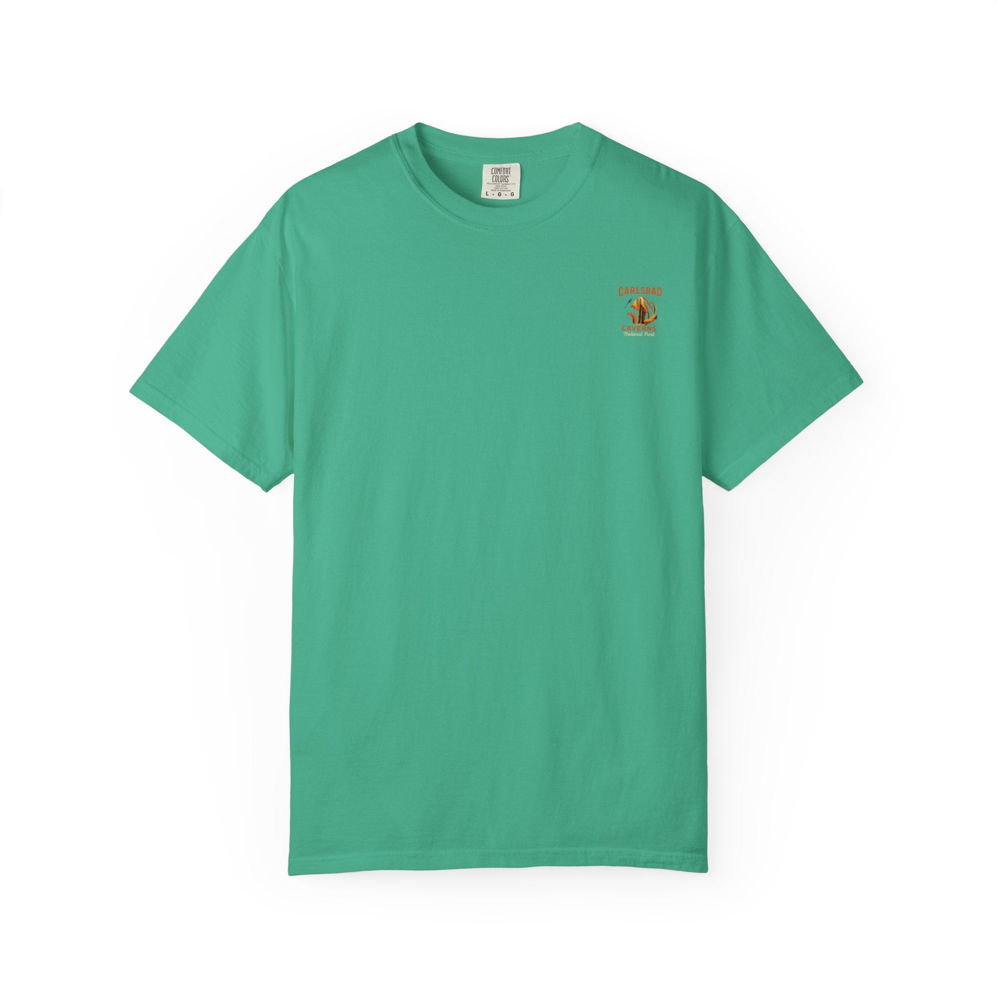 Carlsbad Caverns National Park Cave Art T-Shirt | Stalactite Stalagmite Print