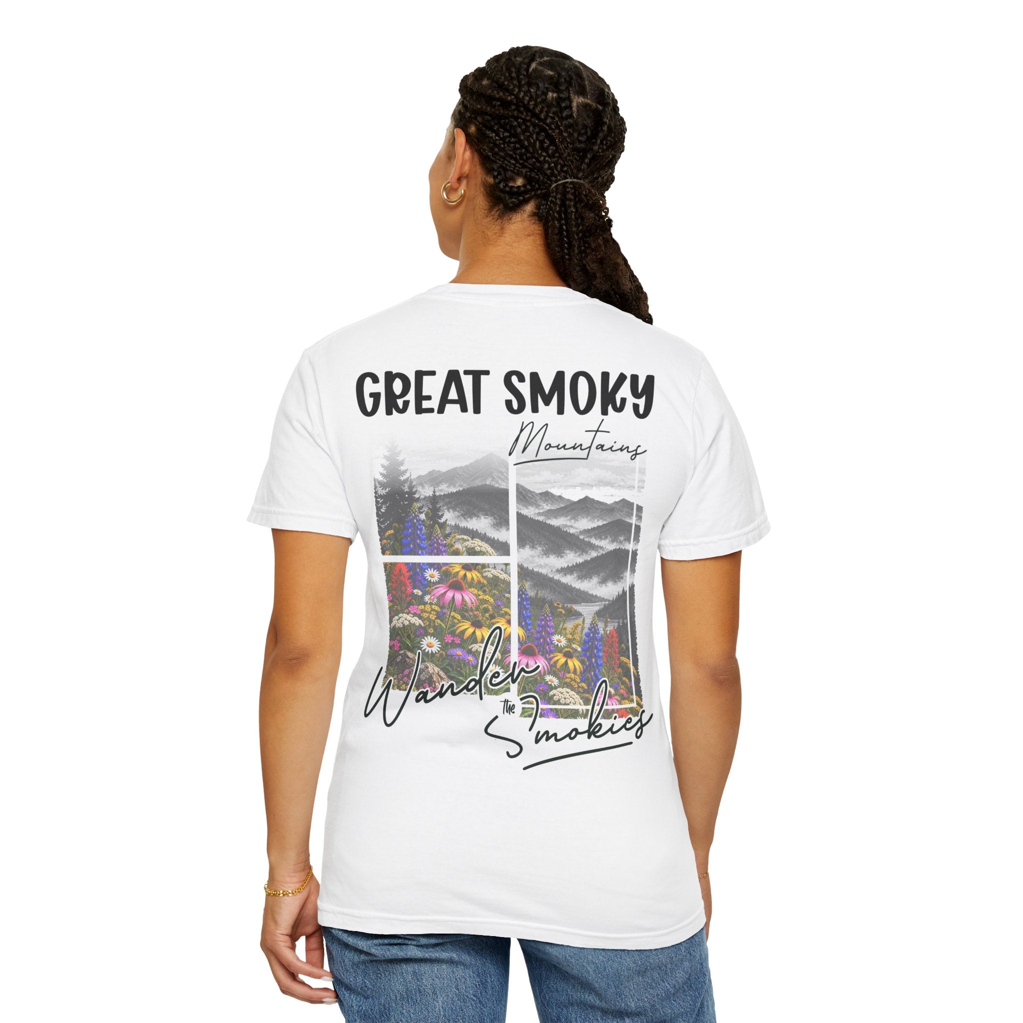 Great Smoky Mountains Wildflowers Graphic T-Shirt