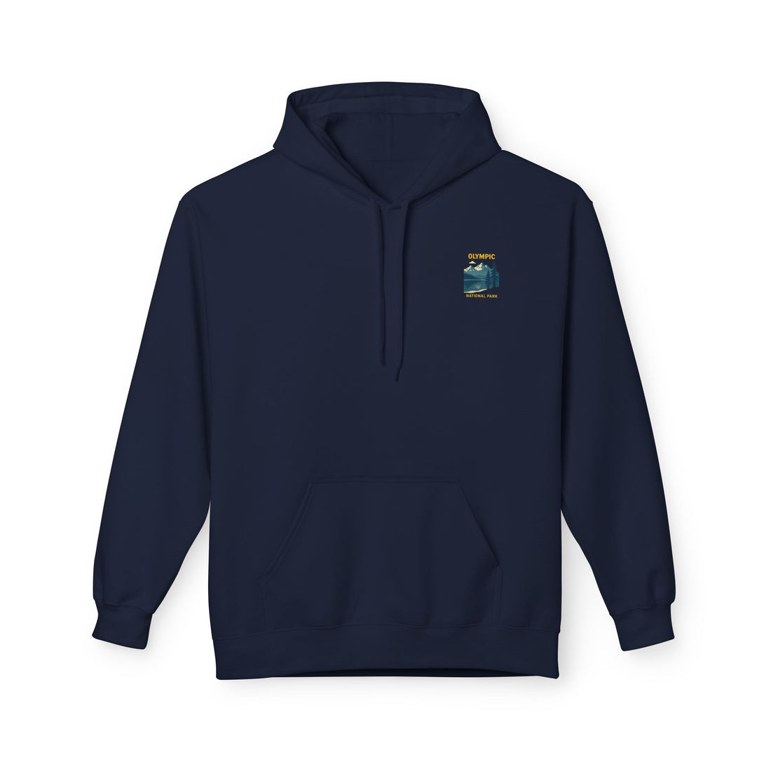 Olympic National Park landscape Hoodie | Mountain Lake Scenic Apparel