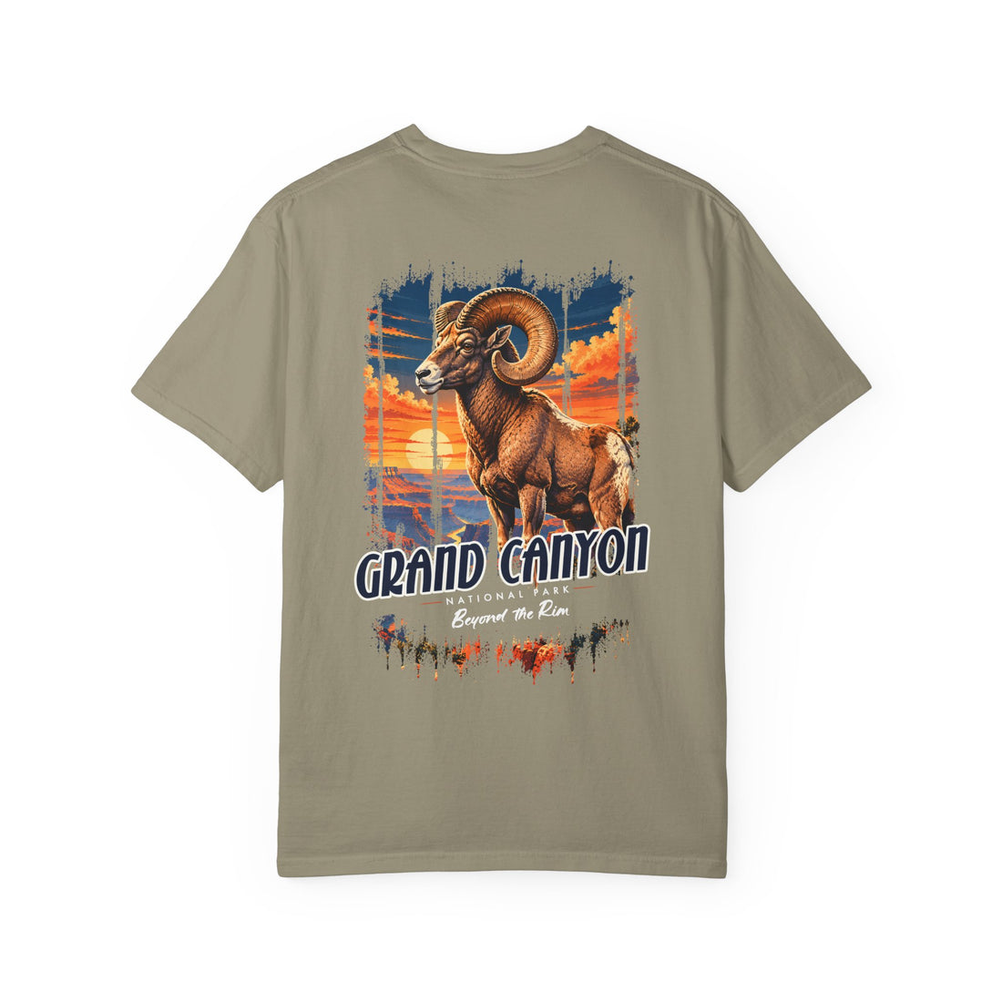 Grand Canyon National Park Bighorn Sheep – Beyond the Rim T-Shirt
