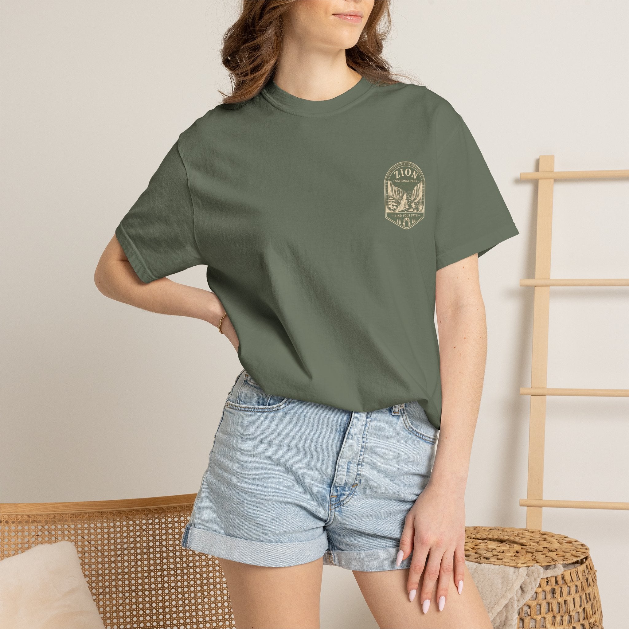 Angels Landing Zion National Park Vintage Graphic T-Shirt