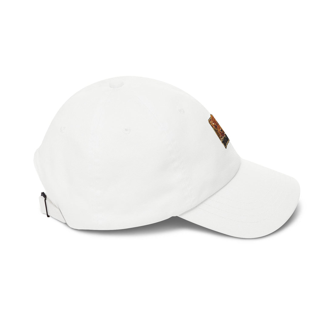 Yellowstone National Park Bison Square Logo Dad Hat