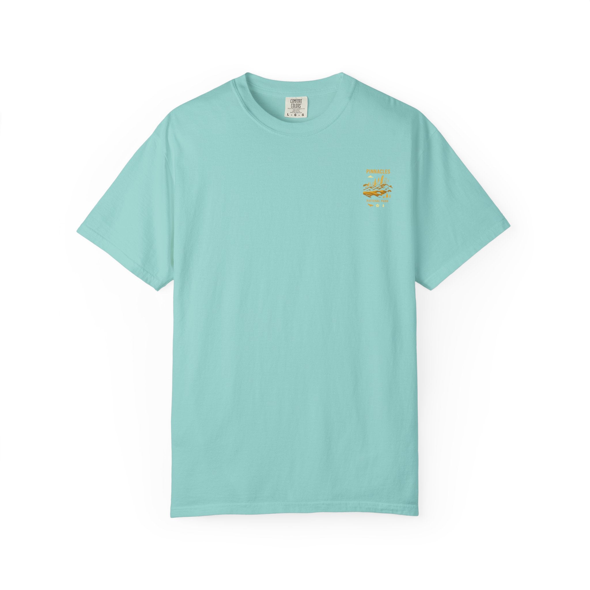 Pinnacles National Park landscape T-Shirt | retro nature poster design