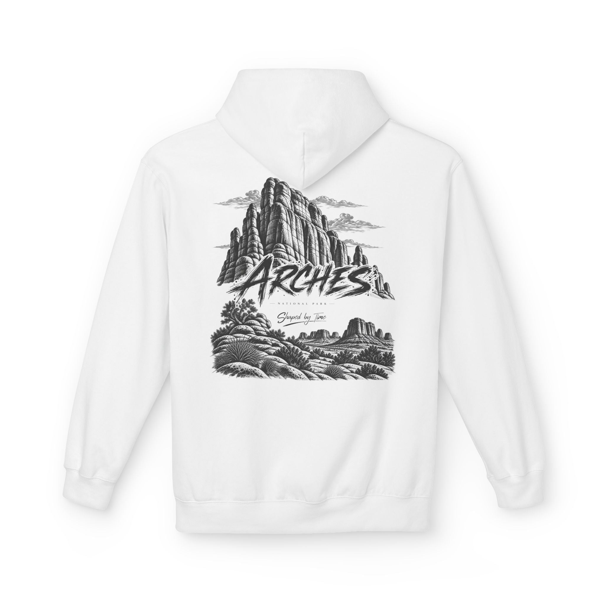 Arches National Park Red Rock Graphic Hoodie
