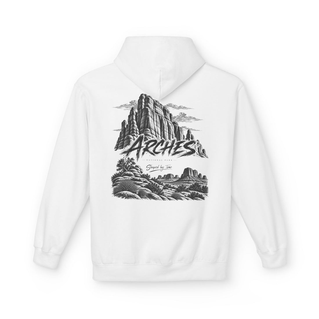 Arches National Park Red Rock Graphic Hoodie