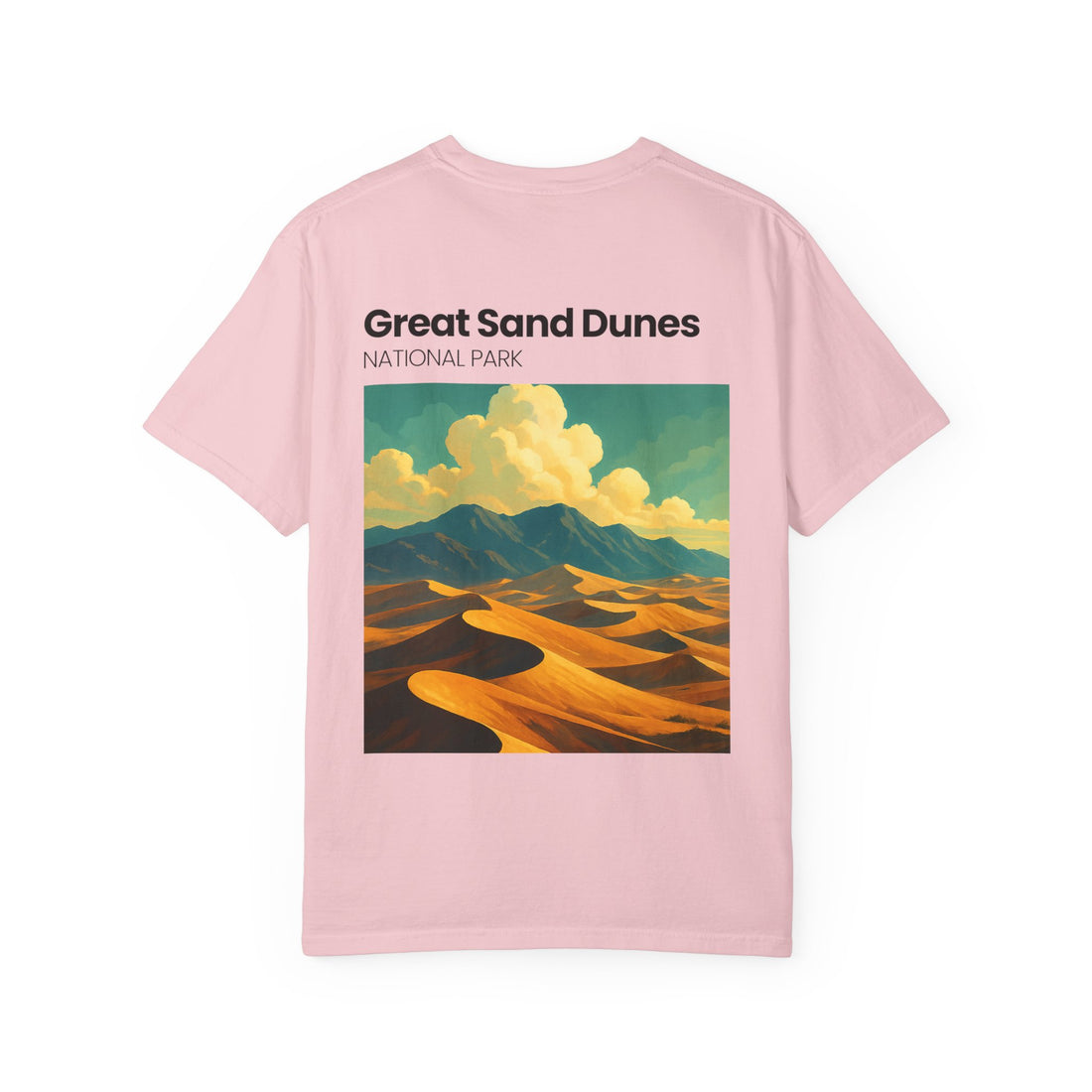 Great Sand Dunes National Park Poster T-Shirt | Desert Dunes Graphic Tee