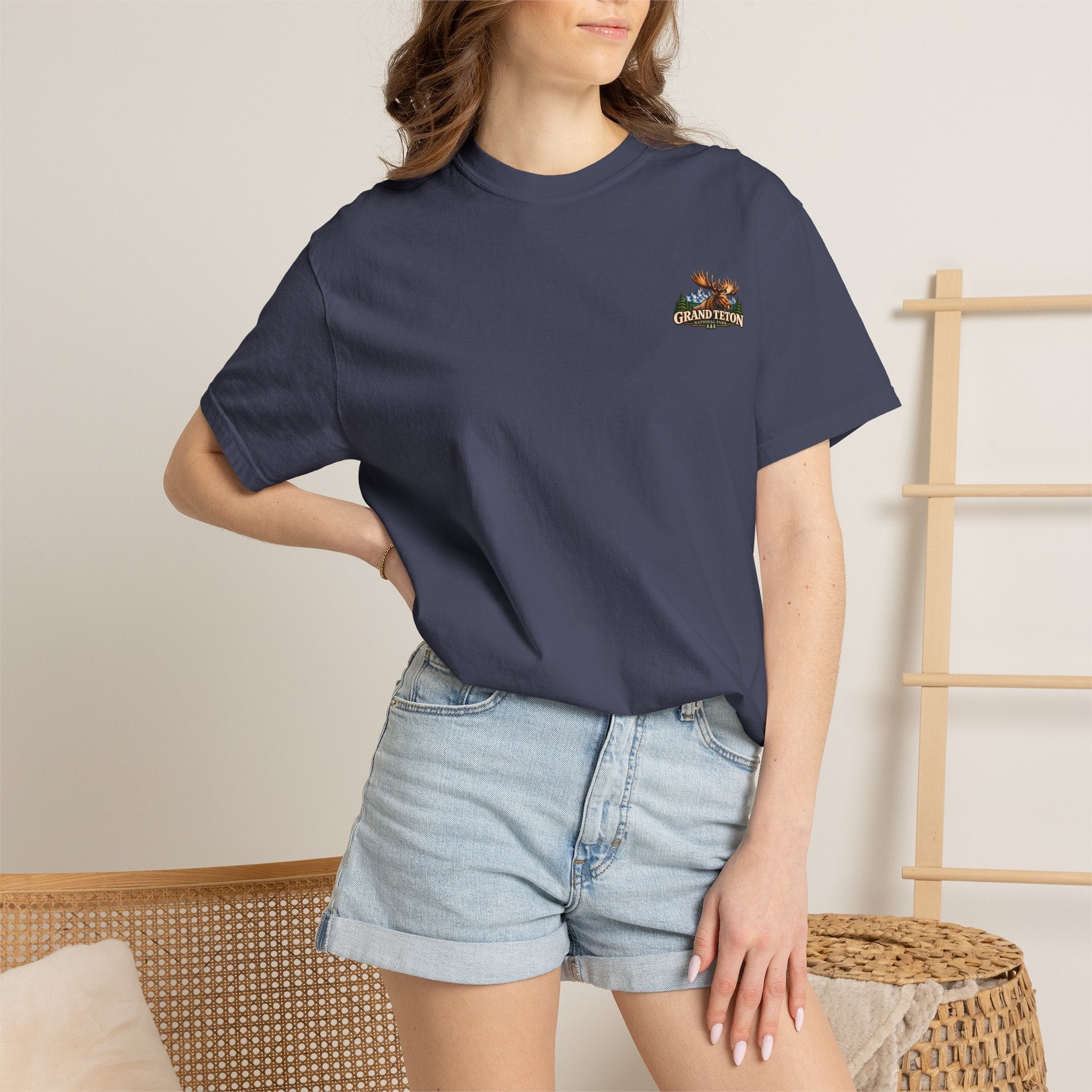 Grand Teton National Park Moose Graphic T-Shirt