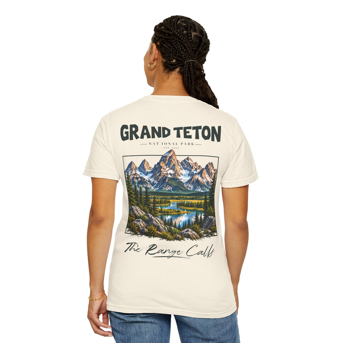 Grand Teton National Park Teton Peaks Graphic T-Shirt