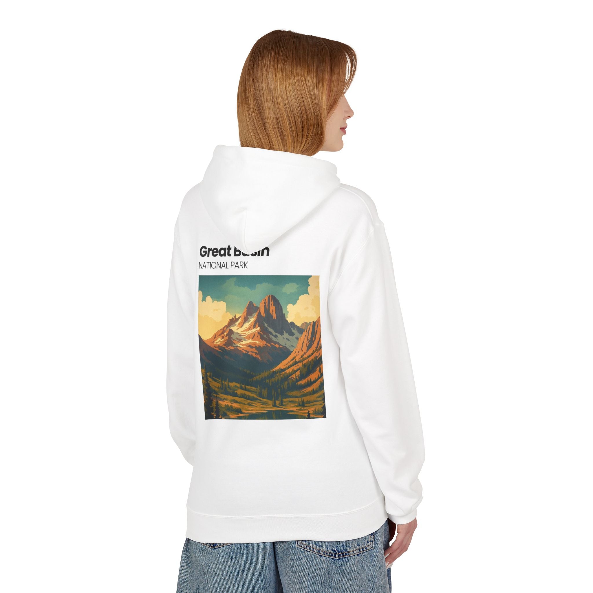Great Basin National Park Hoodie | Vintage Landscape Pullover
