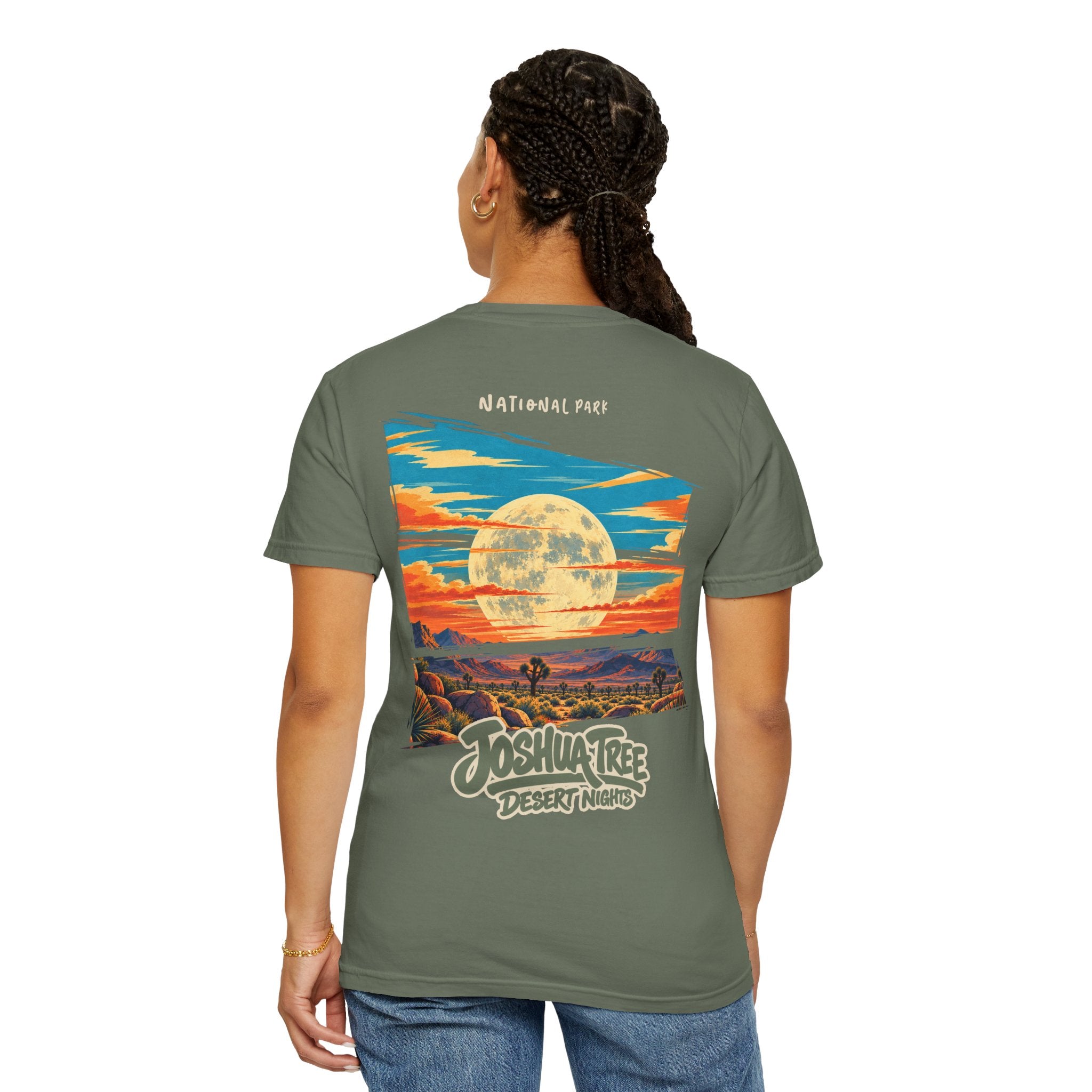 Joshua Tree National Park – Moon Graphic T-Shirt