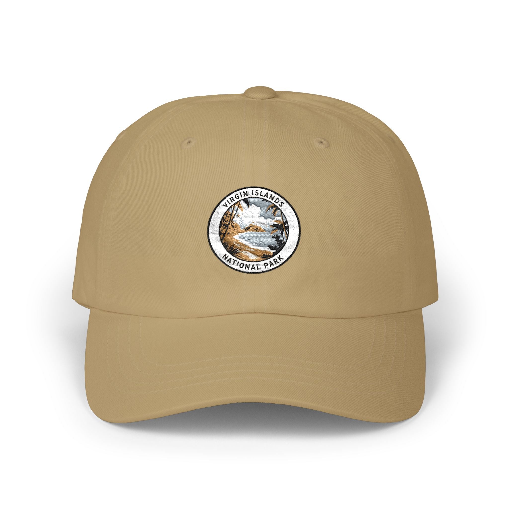 Virgin Islands Yellowstone National Park logo Dad Cap | Vintage Park Emblem hat
