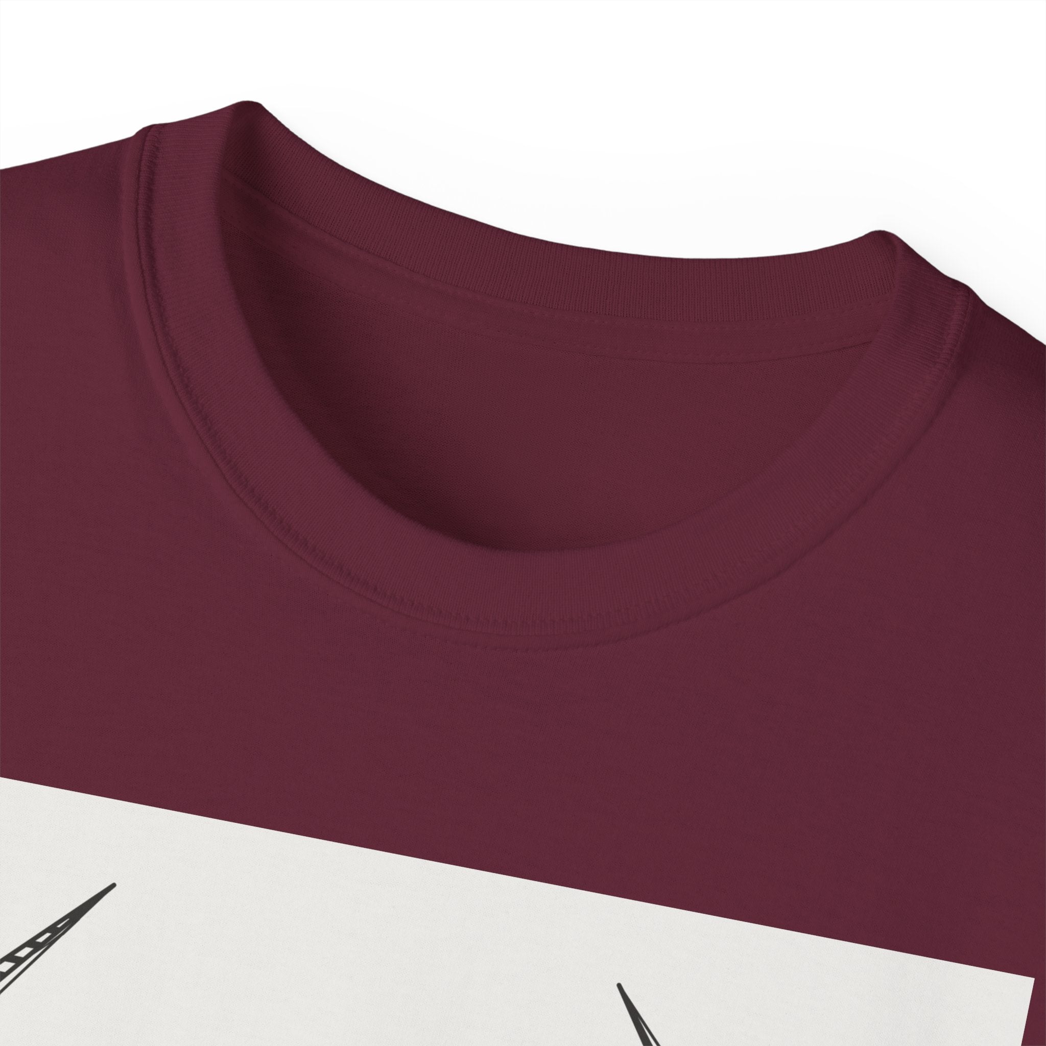 Geometric Deer Graphic Tee - Unisex Ultra Cotton T-Shirt