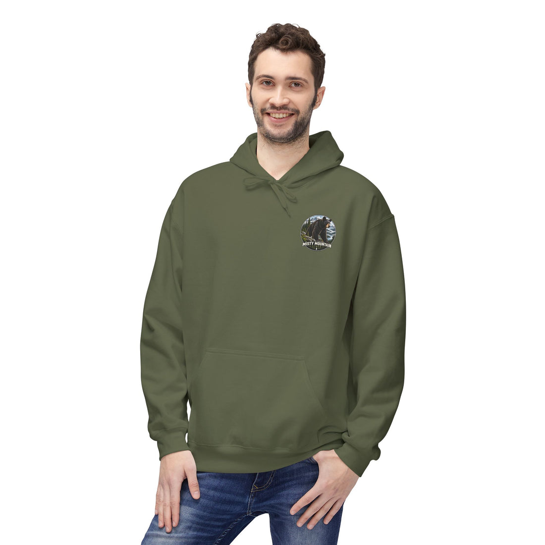 Great Smoky Mountains Black Bear Graphic  hoodie