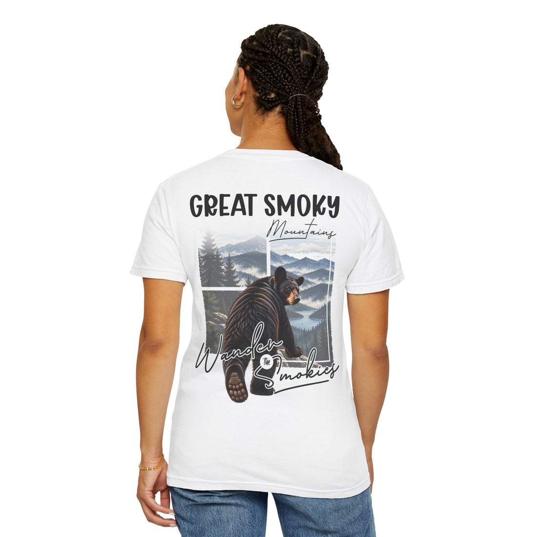 Great Smoky Mountains Black Bear Graphic T-Shirt