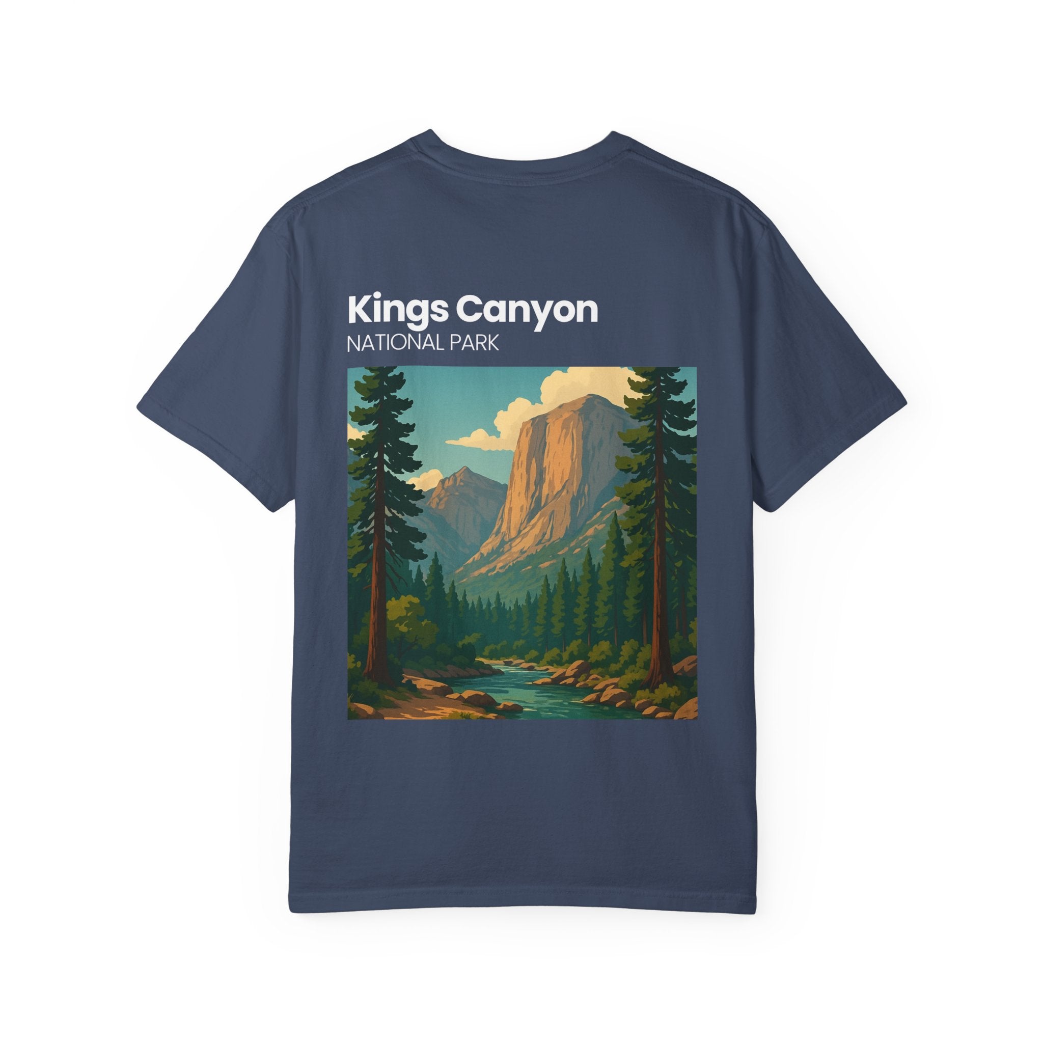 Kings Canyon National Park landscape T-Shirt | vintage park poster tee