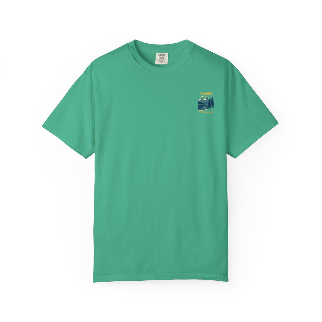 Olympic National Park landscape T-Shirt | mountain lake forest tee