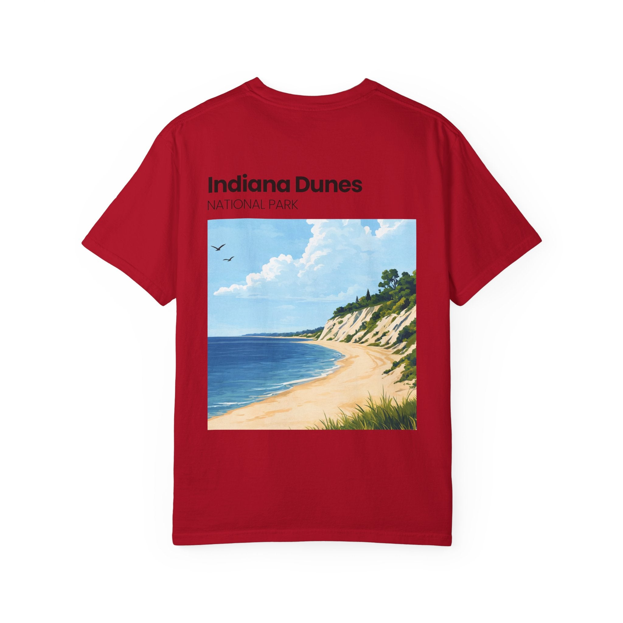 Indiana Dunes National Park Beach Scene T-Shirt | Scenic Nature Tee