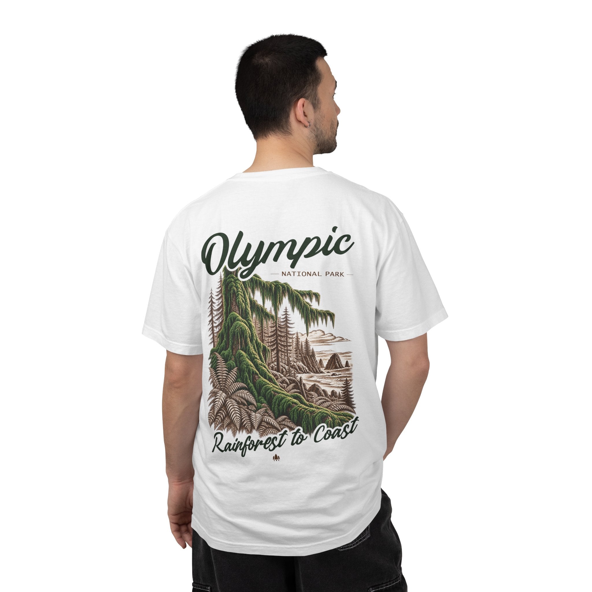 Olympic National Park Hoh rainforest Graphic T-Shirt