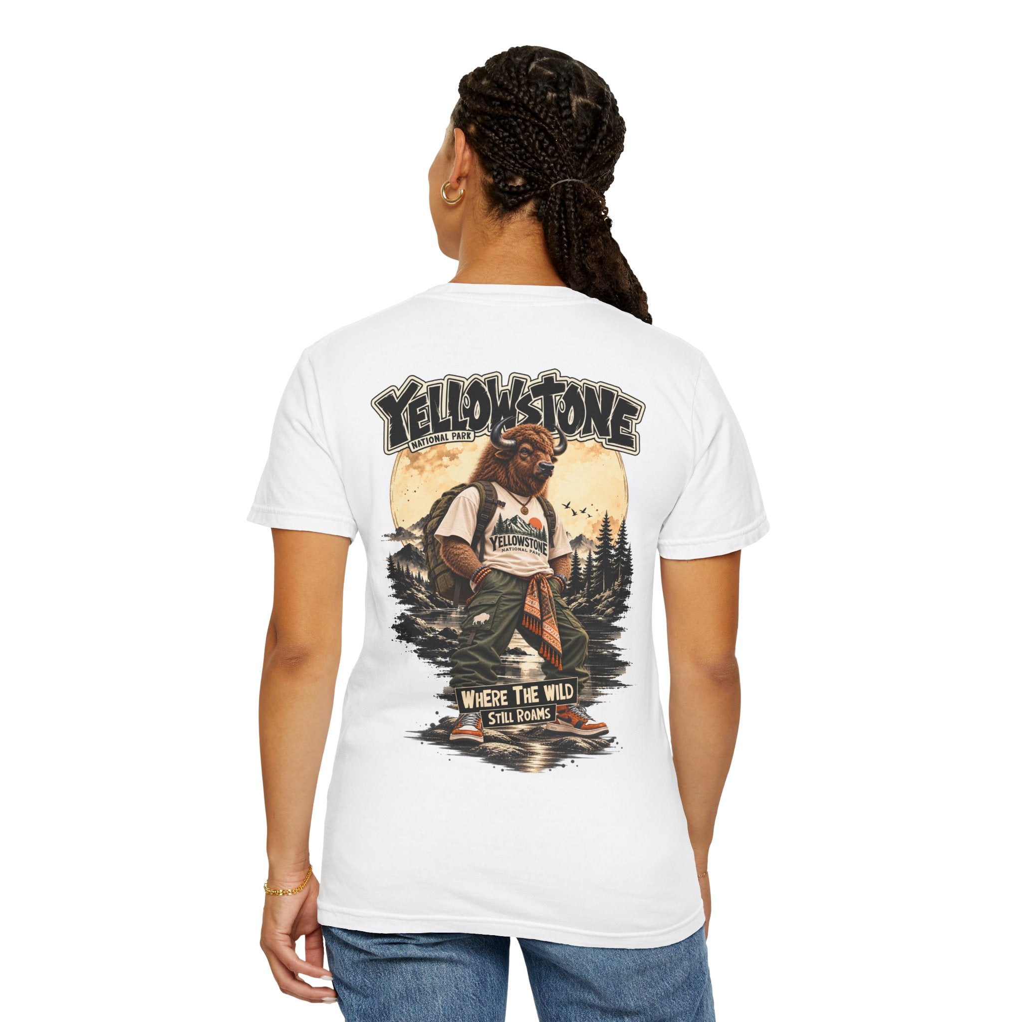 Yellowstone Bison – Where the Wild Still Roams T-Shirt