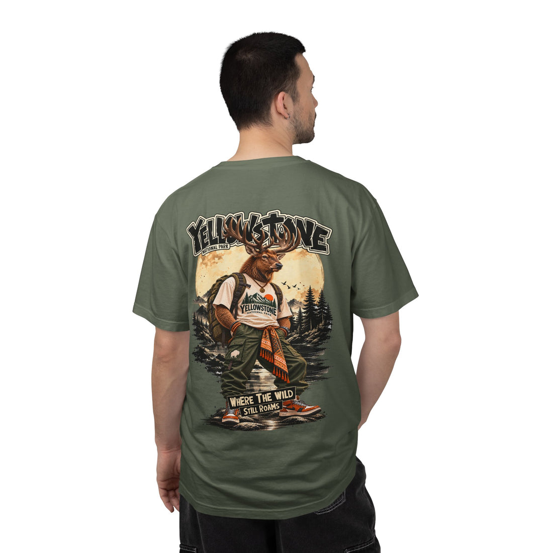 Yellowstone Elk – Where the Wild Still Roams T-Shirt