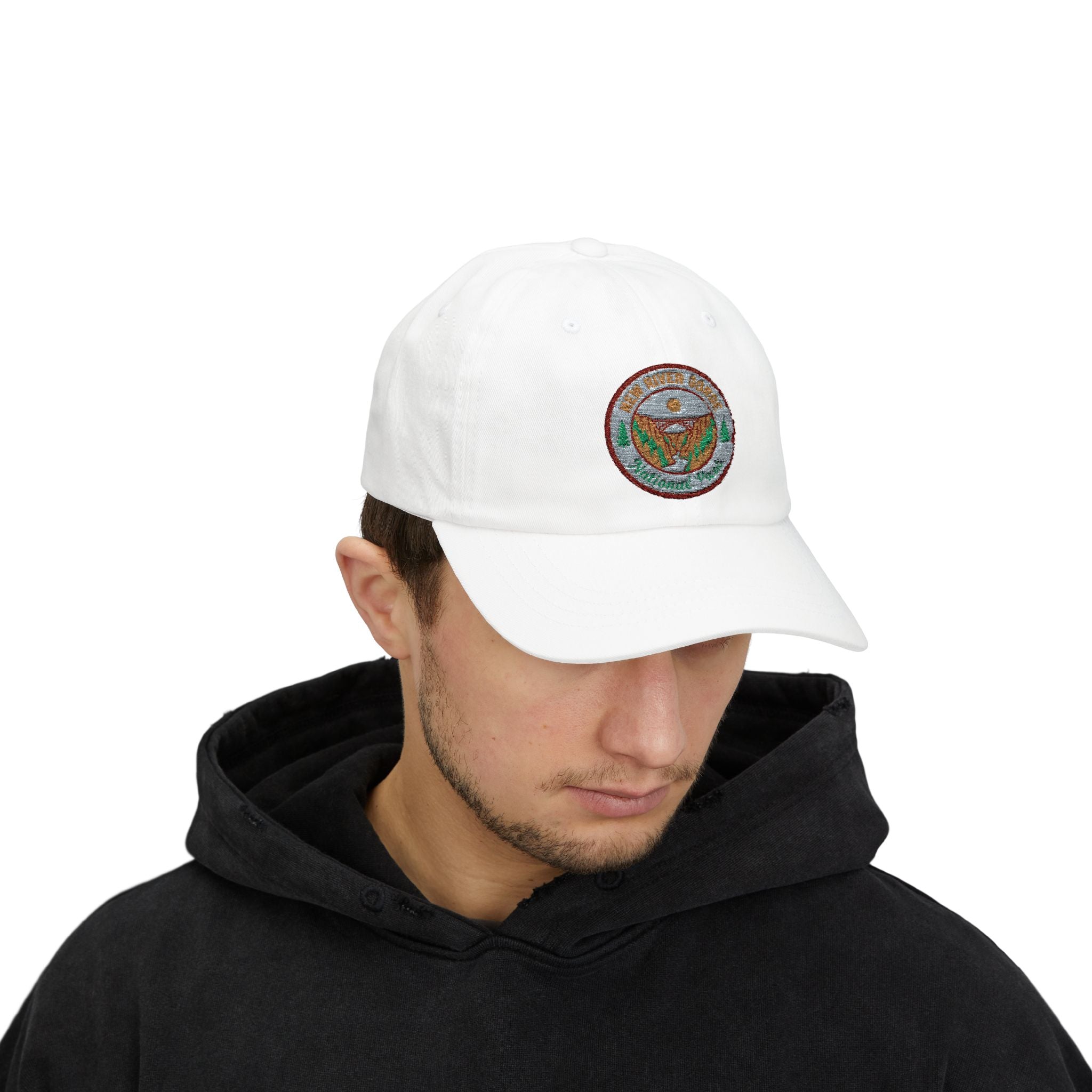 New River Vintage Sunrise Patch Cap | Embroidered Dad Hat