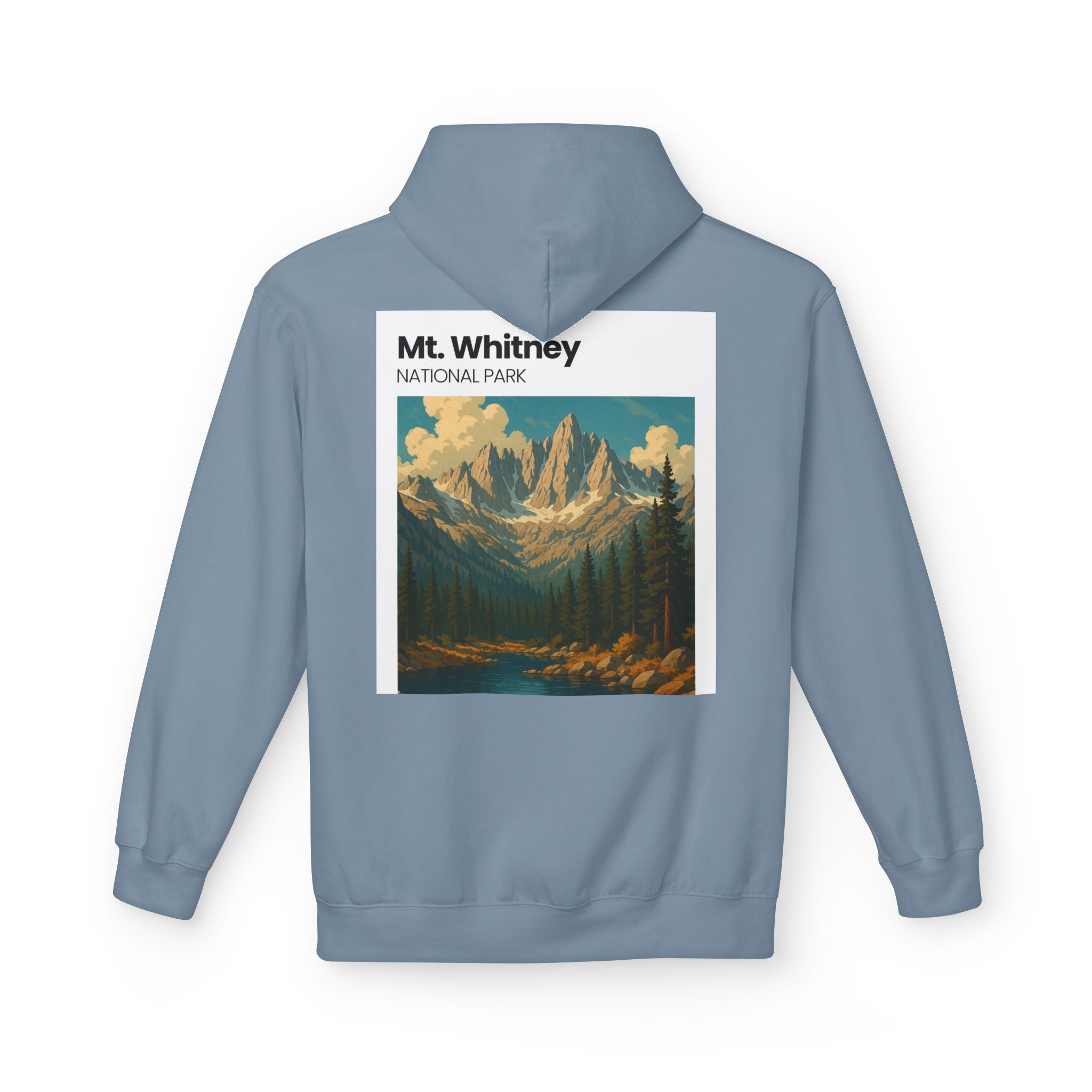 Mt. Whitney National Park hoodie | Mountain landscape sweatshirt