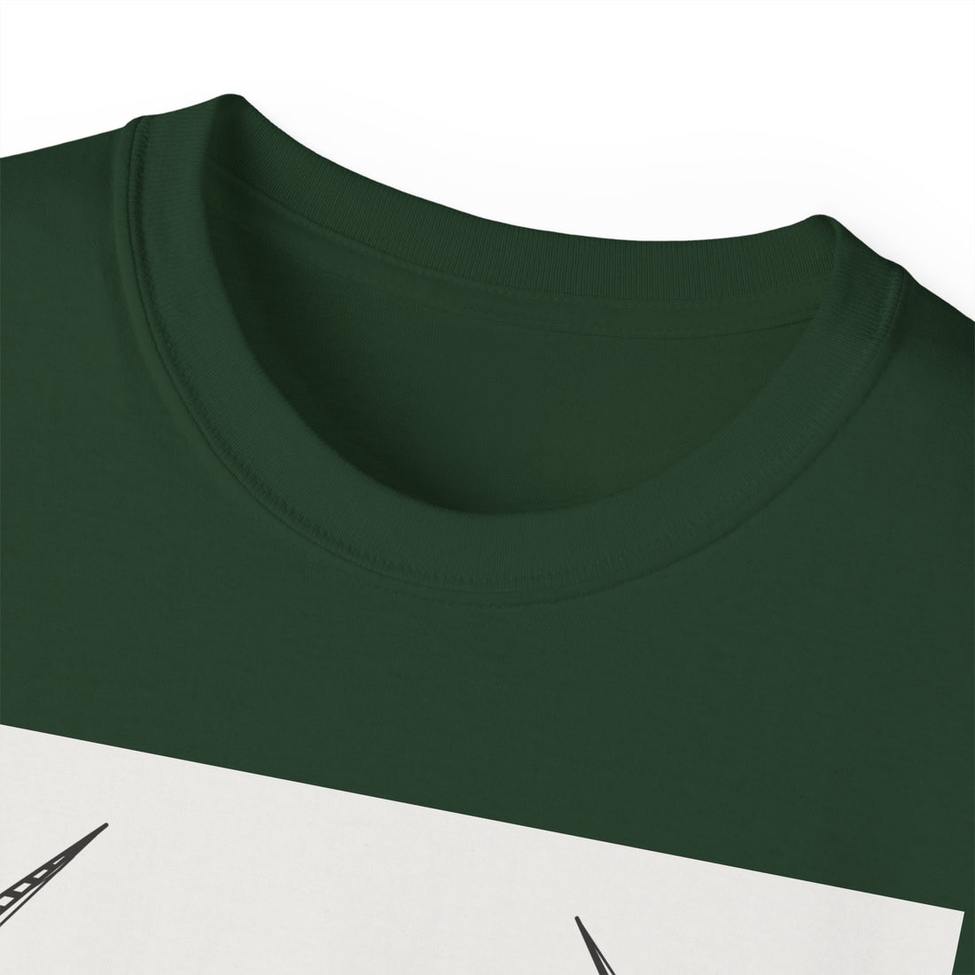 Geometric Deer Graphic Tee - Unisex Ultra Cotton T-Shirt