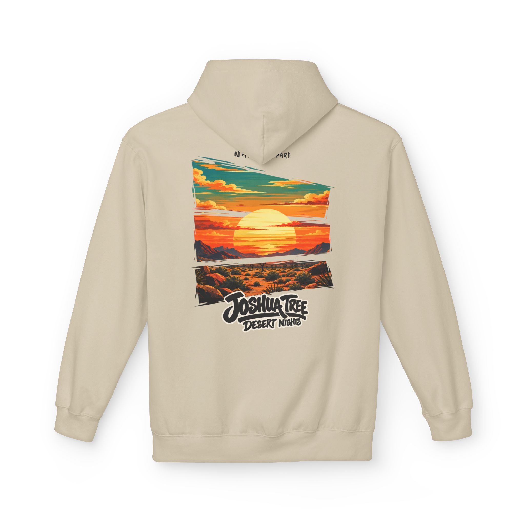 Joshua Tree National Park – Desert Sunset Graphic Hoodie