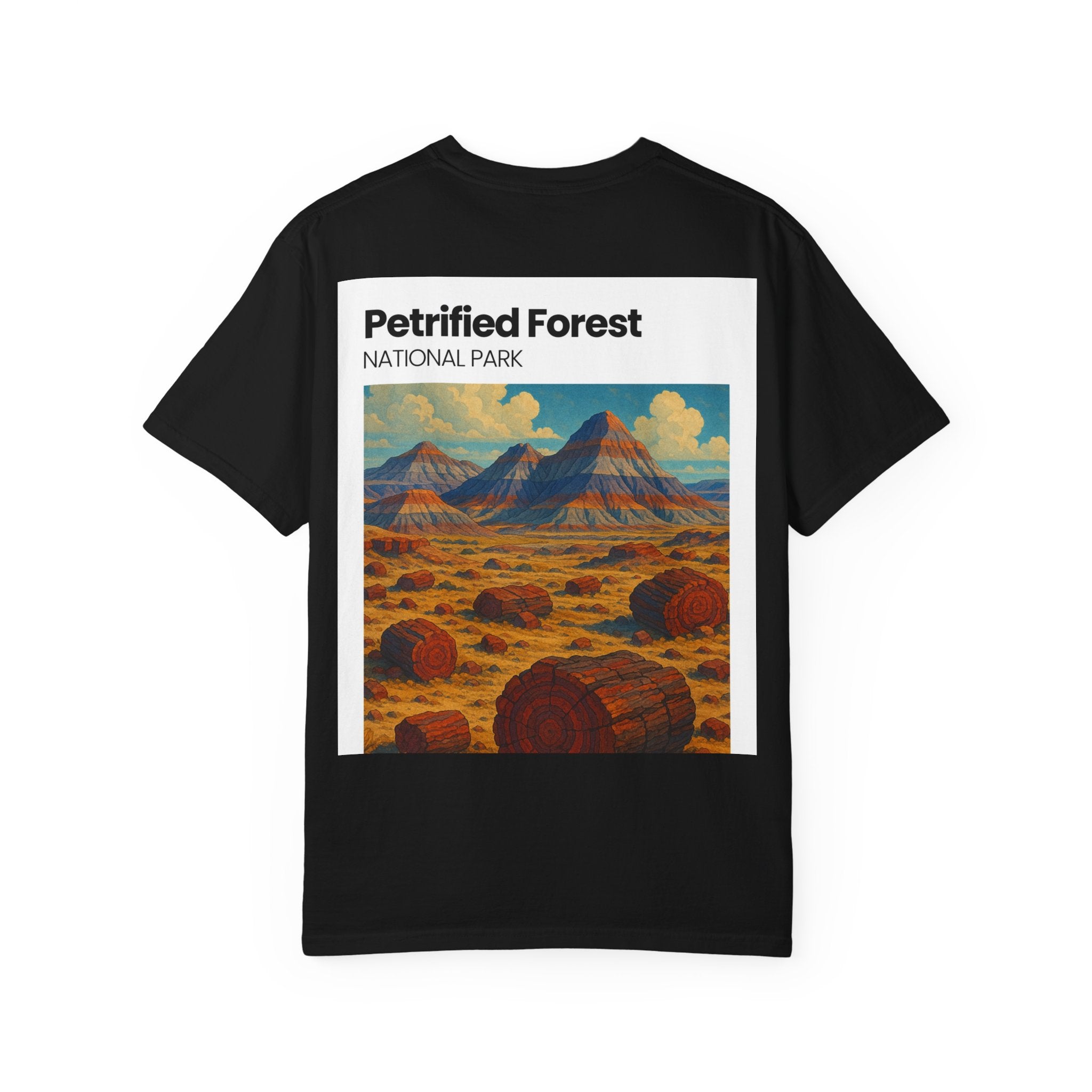 Petrified Forest National Park Poster T-shirt | Vintage Landscape Print