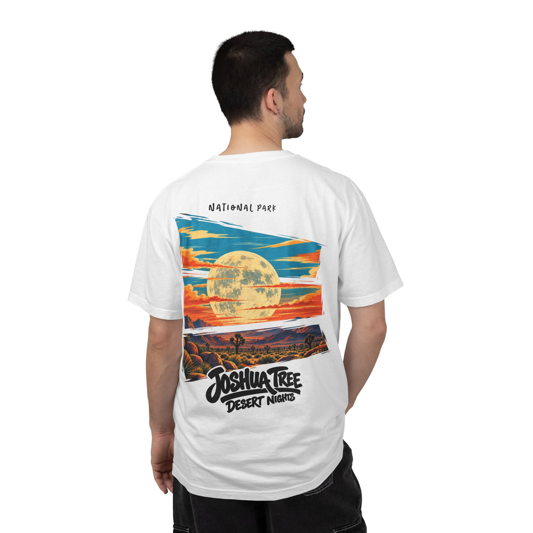 Joshua Tree National Park – Moon Graphic T-Shirt