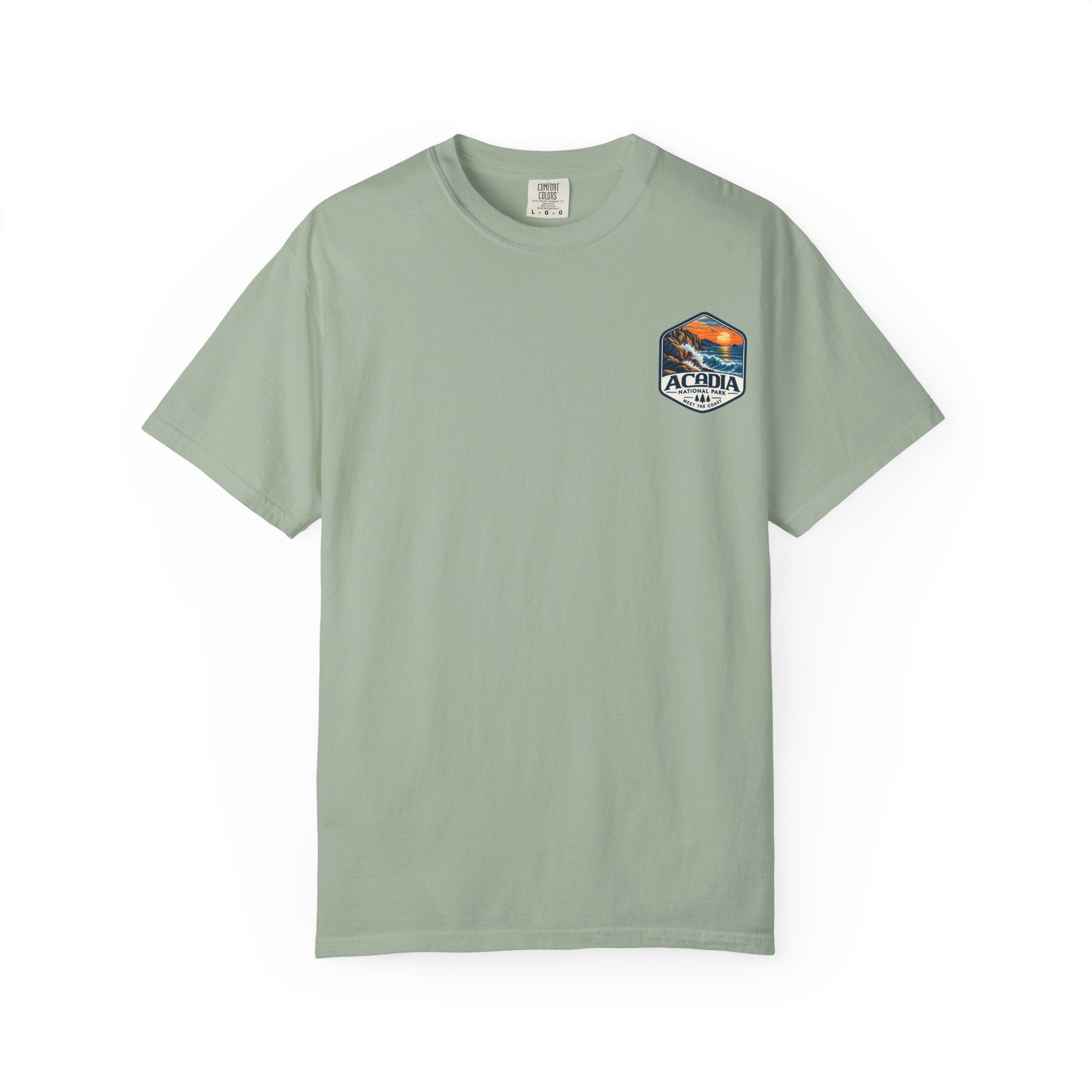 Acadia National Park Rocky Coast Graphic T-Shirt