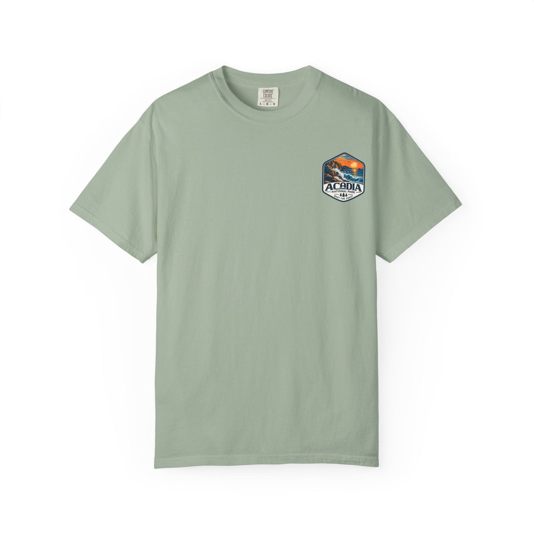 Acadia National Park Rocky Coast Graphic T-Shirt