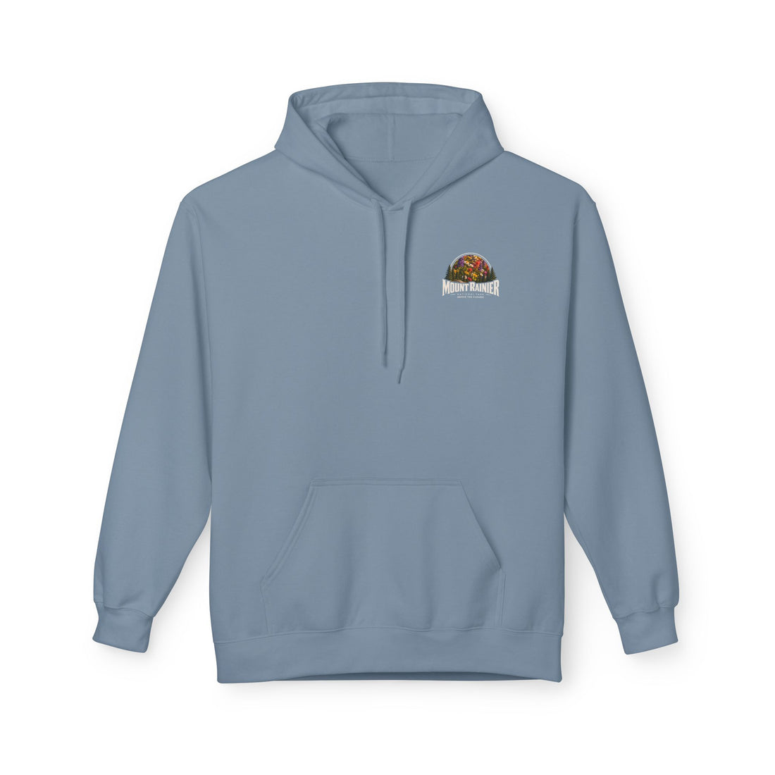 Mount Rainier National Park – Wildflower Meadow Graphic Hoodie