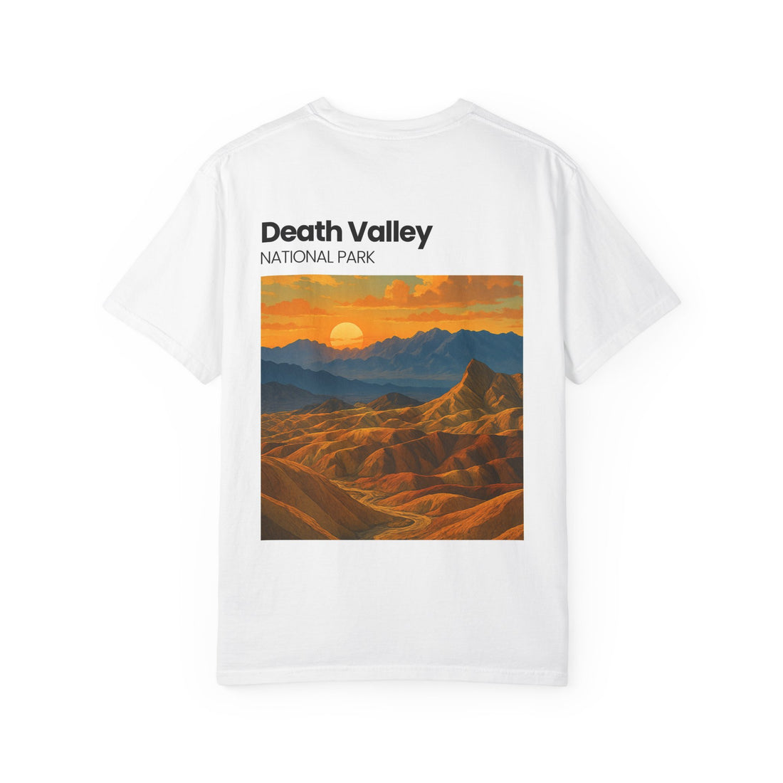 Death Valley National Park landscape T-Shirt | sunset desert scene