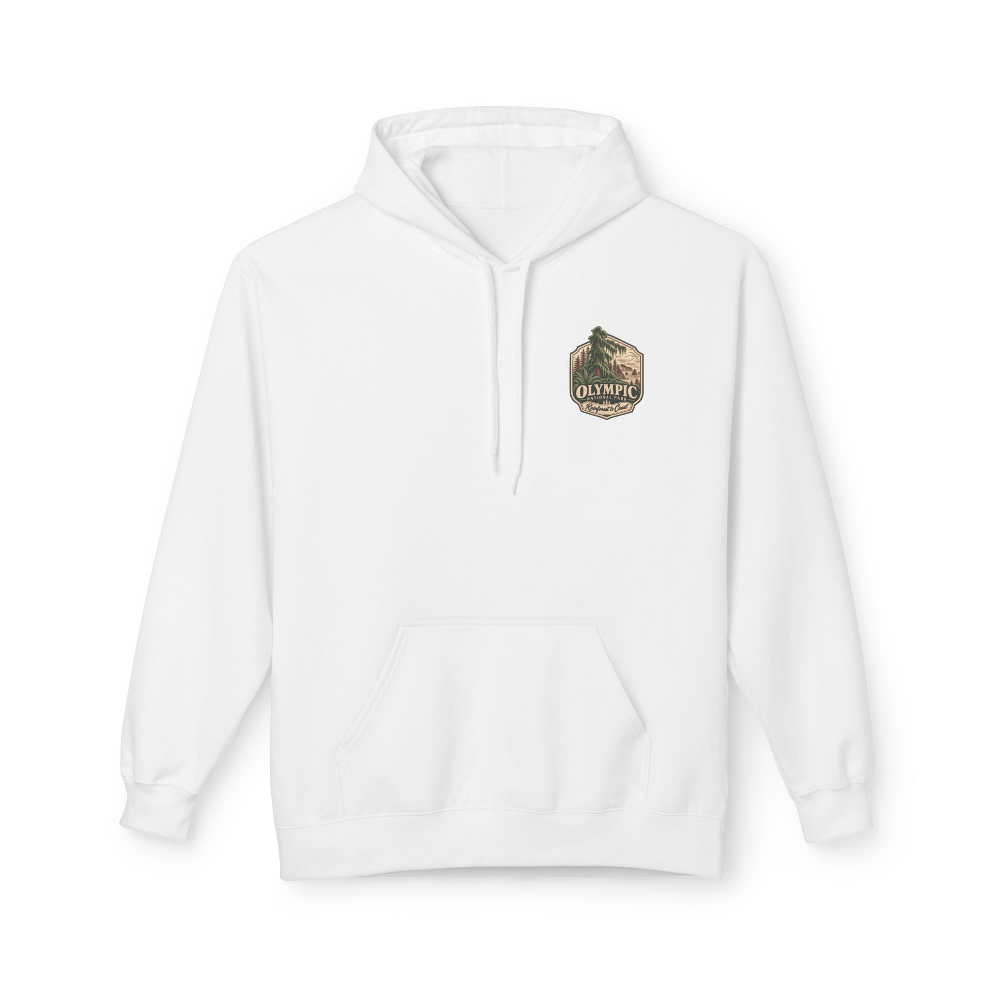 Olympic National Park Hoh Rainforest Graphic Hoodie